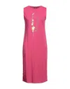 Cavalli Class Midi Dresses In Red