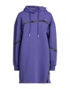 Cavalli Class Short Dresses In Purple