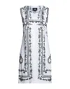 Cavalli Class Short Dresses In White