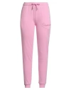 Cavalli Class Woman Pants Pink Size S Cotton, Polyester In Pink