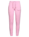 Cavalli Class Woman Pants Pink Size S Cotton, Polyester In Pink