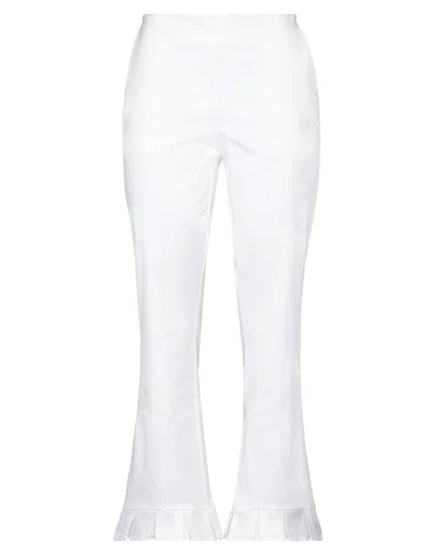 Cavalli Class Pants In White