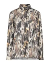 Cavalli Class Woman Shirt Beige Size Xs Viscose