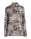 Cavalli Class Woman Shirt Off White Size Xl Viscose