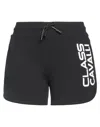 Cavalli Class Woman Shorts & Bermuda Shorts Black Size L Cotton