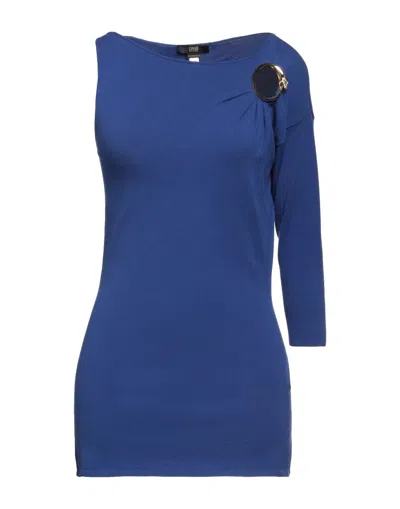 Cavalli Class Sweaters In Blue