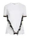 Cavalli Class Sweaters In White