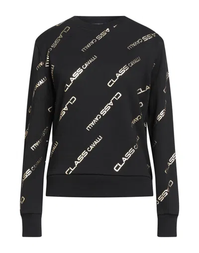 Cavalli Class Sweatshirts In Black