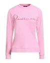 Cavalli Class Woman Sweatshirt Pink Size Xs Cotton, Polyester