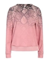 Cavalli Class Woman Sweatshirt Pink Size Xs Polyester, Elastane In Pink