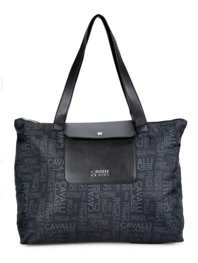 Cavalli Class Large Tote In Black