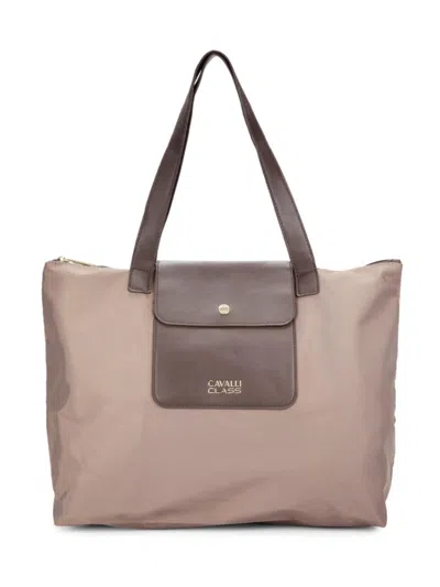 Cavalli Class Large Tote In Camel