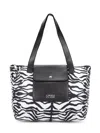 CAVALLI CLASS WOMEN'S ZEBRA PRINT TOTE