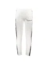 Cavalli Class Zebra-print Track Pants In White