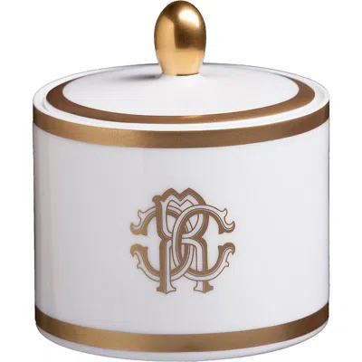 Cavalli Classic Sugar Pot In White