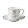 Cavalli Coffee Cup & Saucer With Luxury Box In White