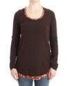 Cavalli Women  Crewneck Sweater In Black