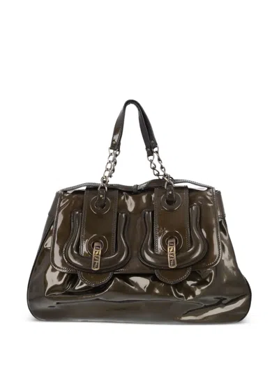 Pre-owned Cavalli E Nastri Vintage  B Tote Bag