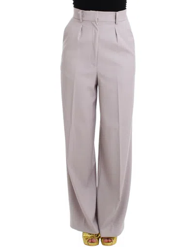 Cavalli High Waist Women's Pants In Gray