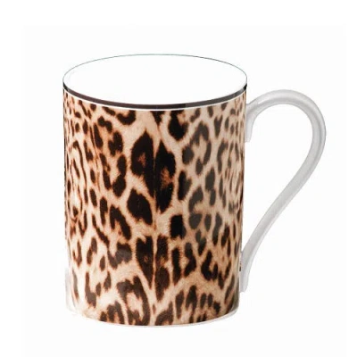Cavalli Mug With Luxury Box In Brown