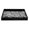 Cavalli Small Rectangular Tray In Black