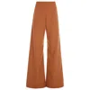 Cavanagh Baker Brown Stretch  Wide Leg Pant In Brown