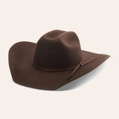 Cavenders Cavender's 2x Ranch Collection Dark Brown Wool Felt Cowboy Hat