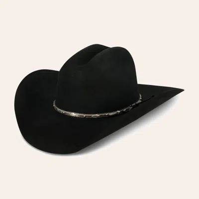 Cavenders Cavender's 3x Brindle Black Premium Wool Cowboy Hat