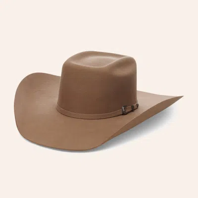 Cavenders Cavender's 3x Pecan Bull Rider Crown Wool Cowboy Hat In Brown