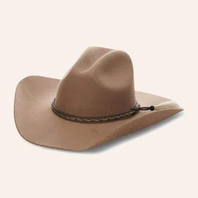 Cavenders Cavender's 3x Pecan Duke Crown Wool Cowboy Hat In Blue