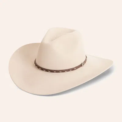 Cavenders Cavender's 3x Stone Wool Tracker Crown Cowboy Hat In Gray