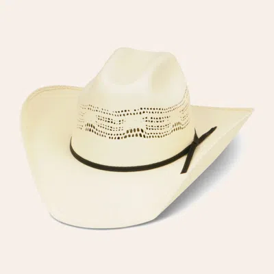 Cavenders Cavender's Bangora Straw Children's Cowboy Hat In Brown