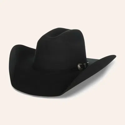 Cavenders Cavender's Cowboy Collection 3x Black Premium Wool Cowboy Hat