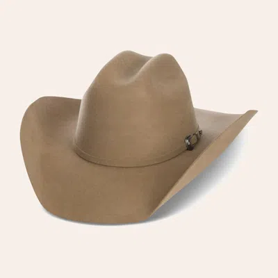 Cavenders Cavender's Cowboy Collection 3x Pecan Cattleman's Crown Premium Wool Cowboy Hat In Brown