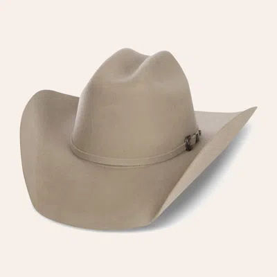 Cavenders Cavender's Cowboy Collection 3x Stone Cattleman's Crown Premium Wool Cowboy Hat In Brown