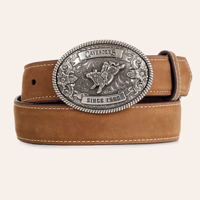 Cavenders Cavender's Medium Brown Western Belt