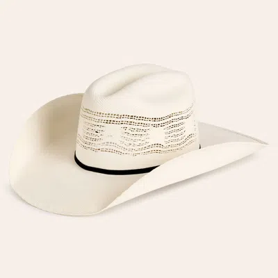 Cavenders Cavender's Natural Double Vent Straw Cowboy Hat In Neutral