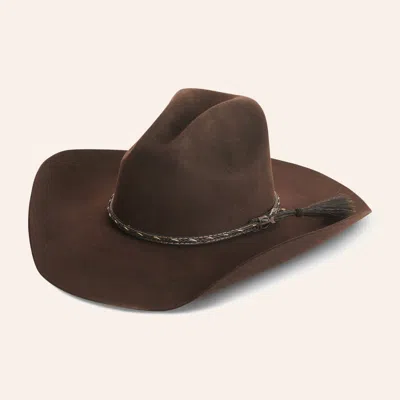Cavenders Cavender's Ranch Collection 3x Chocolate Gus Wool Cowboy Hat In Brown
