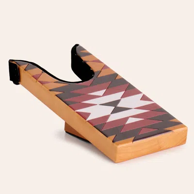 Cavenders Cavender's Red & Black Aztec Boot Jack In Multi