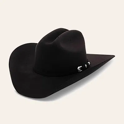 Cavenders Cavender's Silver Star Black 10x Felt Cowboy Hat