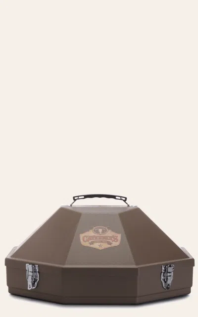 Cavenders Cavender's Tan Classic Hat Carrier In Brown