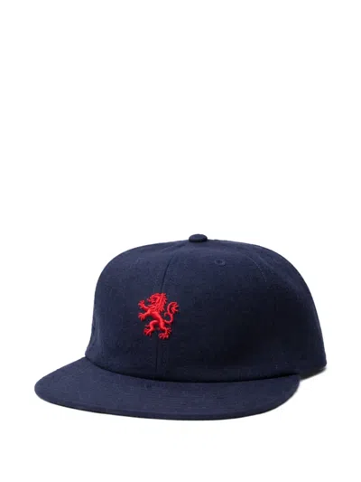 Cavendish Embroidered Cap In Blue