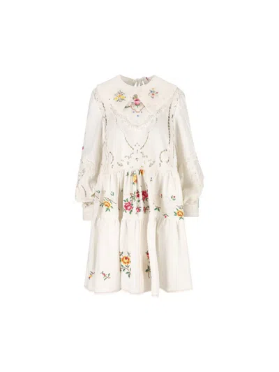 Cavia Dresses In White