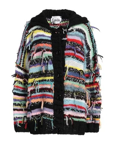 Cavia Woman Cardigan Black Size L Textile Fibers