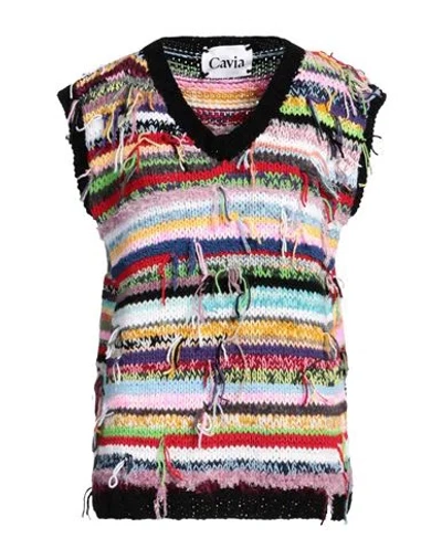 Cavia Woman Sweater Pink Size L Textile Fibers