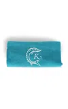 Caviar Kaspia Kaspia Embroidered Napkins In Blue