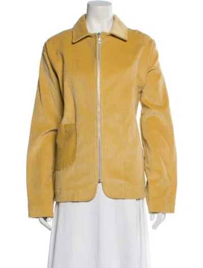 Pre-owned Cawley Studio Jacket In Yellow