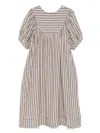 Cawley Studio Romy Midi Dress In Neutral