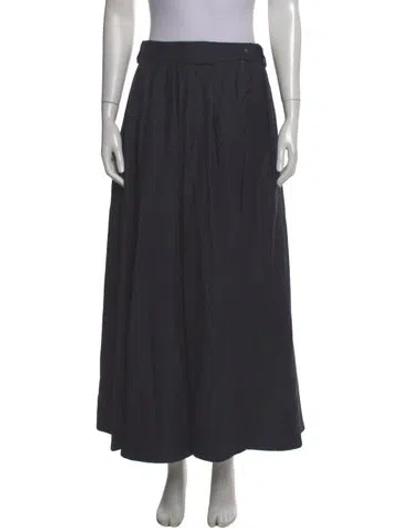 Pre-owned Cawley Studio Wool Wide Leg Pants W/ Tags In Gray