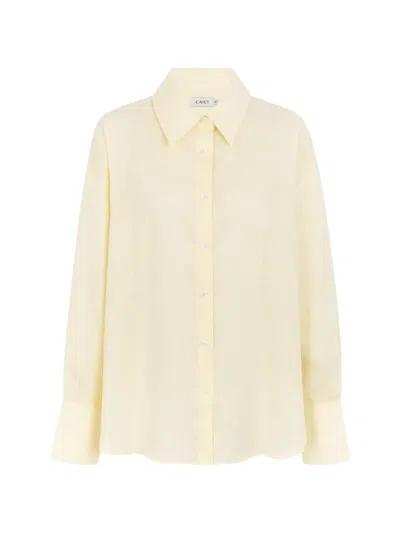 Cayet Anita Linen Shirt In Neutral